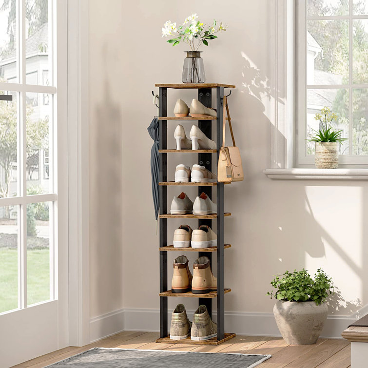 Shoe shelf vertical on sale